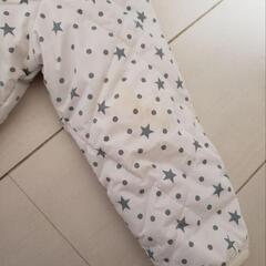 GAP ジャンプスーツ　防寒着　80サイズ　裏起毛　ベビー服の画像