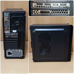 初心者向け格安ゲーミングPC Core-i7 GTX1060 SSD250G メモリ16G HDD320GB Win10 0929の画像