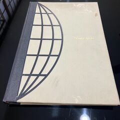 世界各国地図　世界原色百科事典別冊　古書　レトロ 　レア品　インテリアの画像