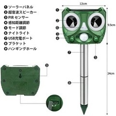 動物撃退用の画像