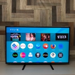即日受渡❣️Panasonic43型4k対応TV  YouTub...