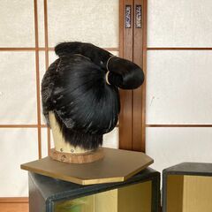 箱入り 日本髪 かつら の画像