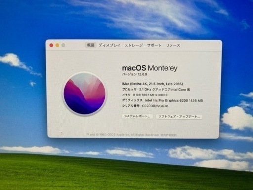 iMac 21.5’ 4K late2015完動品[商談中]
