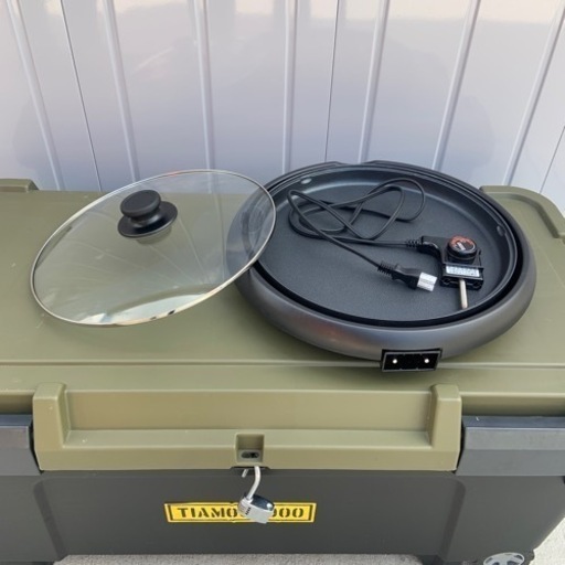 ホットプレート　ヤマダ電機オリジナル　丸型　美品　2023年製　8月購入