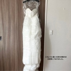 新品未使用　ウエディングドレスの画像