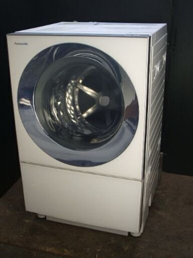 ドラム式洗濯乾燥機/分解洗浄・軸受ハブ・タッチパネル基盤新品交換済み/Panasonic/VG1000L-S/10k/Cuble