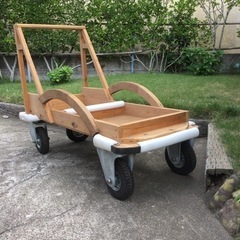 手作り手押し車