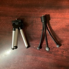 携帯用　三脚　２台の画像