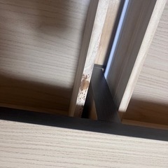 セミダブルベッド　マットレス付き