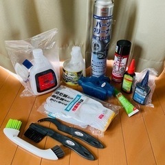 自転車掃除用セット