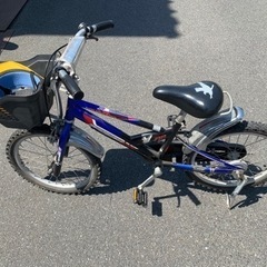 【お話し中】子ども用自転車 18インチ キッズ用ヘルメット付き