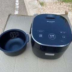SHARP 3合炊き炊飯器 KS-CF05B-B 2020年製　...