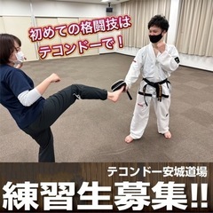 テコンドー無料体験実施中ですの画像