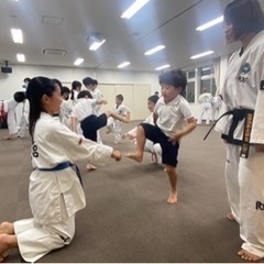 テコンドー無料体験実施中ですの画像