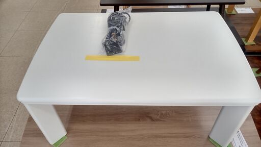 ★ジモティ割あり★  こたつ 白 H37.5×D60×W89 クリーニング済み TJ2107