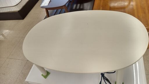 ★ジモティ割あり★  こたつ 白 H38×D70×W1050 クリーニング済み TJ2108