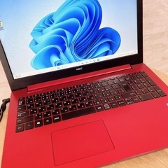 最新Windows 11 9月分③11 NEC ノートパソコン  高速PC SSD512GBの画像