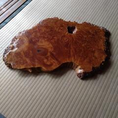 【美品】置き台・花台　天然木