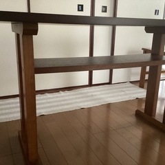 小さめダイニングテーブル　値下げの画像