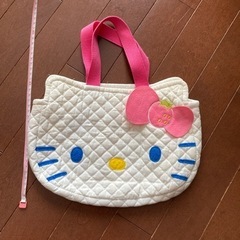 ハローキティ　手提げバッグ　中古の画像