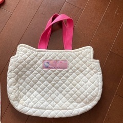 ハローキティ　手提げバッグ　中古の画像