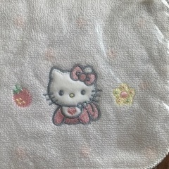 ハローキティ　新品未使用　ハンドタオル　　2003年　レアの画像