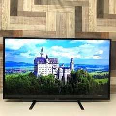 即日受渡❣️SONY43型 BRAVIA裏番組録画対応外付けHDD39500円