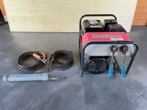 決まりました！新ダイワ　エンジン溶接機　EW130 作動確認済み