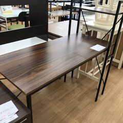 ★ジモティ割あり★  PCデスク 茶色 H120×W120×D5...