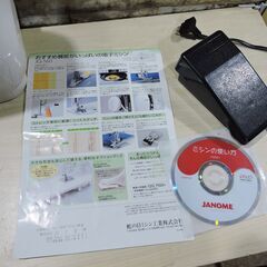 JANOME 電動ミシン MODEL 503型 通電/針動作確認のみ ハンドクラフト 手芸 ジャノメ 札幌市 の画像