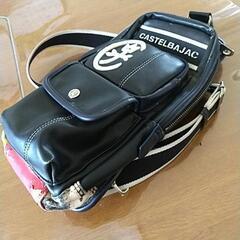[カステルバジャック]ショルダーバック黒の画像