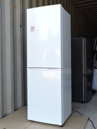 アイリスオーヤマ  冷凍冷蔵庫 162L 2018年製 KRD162-W 2ドア 一人暮らし 単身者 学生 留学生 札幌市
