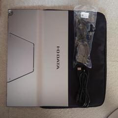 中古　IODATA LCD-CF161XDB-M 15.6型 / 1920×1080 / HDMI、Type-C、 / ブラック / スピーカー:あり /の画像