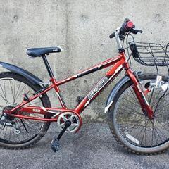 B147 子供自転車☆SPEED☆24インチ☆6段変速