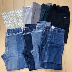 ※【まとめ売り】ボトムス10点/ 別出品の秋服と合わせて3000円