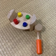 [値下げしました！]知育玩具　木製トンカチトントン