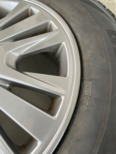 売れました。値下げしました！195/65R15 VRX2 ホイール付き4本セット