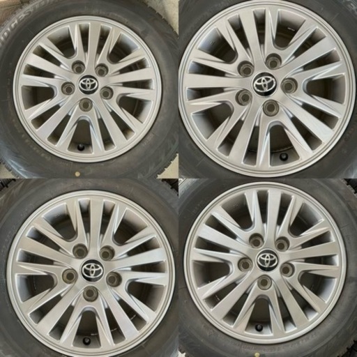 売れました。値下げしました！195/65R15 VRX2 ホイール付き4本セット
