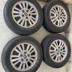 売れました。値下げしました！195/65R15 VRX2 ホイール付き4本セット