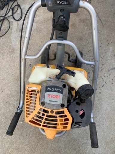 RYOBI 混合ガソリン耕運機　管理機