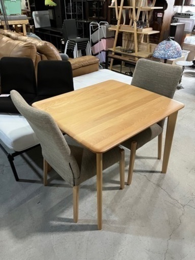 ☆オススメお買得品!!☆ 美品!! ニトリ Nコレクションシリーズ ダイニングテーブル チェア セット 2人掛け