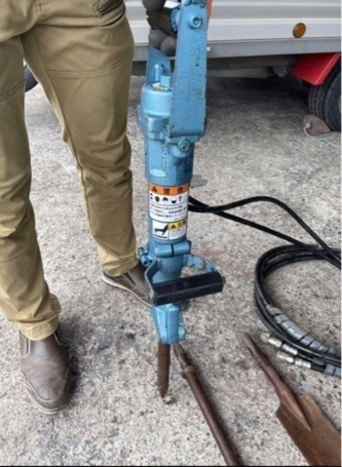丸善工業株式会社　油圧ハンドブレーカ　BH-11 中古　MARUZEN