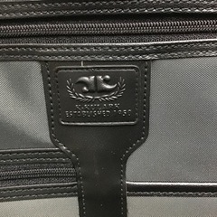 新品未使用　ビジネスバック　グレー系の画像