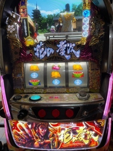 スロット実機　花の慶次　これより我ら修羅に入る