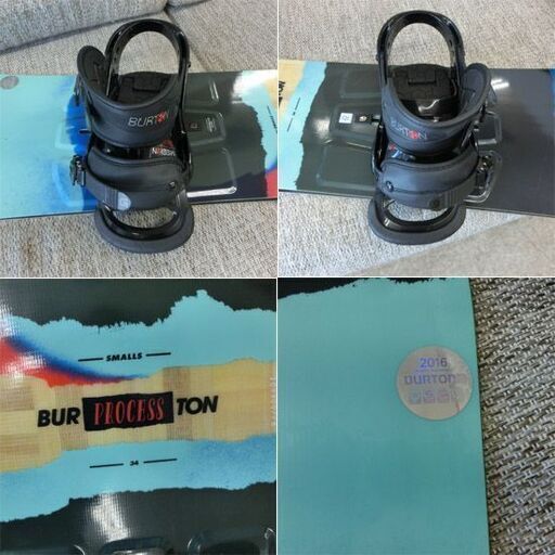 BURTON PROCESS SMALLS バートン スノーボード 134cm 2016モデル プロセス スモールズ スノボ 札幌市 