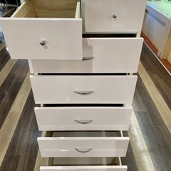タンス チェスト ハイチェスト 洋服タンスの画像