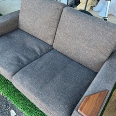 unico 2人掛けソファ NORD 片側アーム グレー unico 2人掛けソファ NORD 片側アーム グレー unico 2人掛けソファ