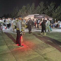 札幌市内の交通誘導スタッフの画像