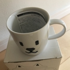 ソフバンお父さんフタ付きマグカップ（ペア）の画像