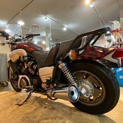 □ YAMAHA VMAX 1FK ヤマハ ブイマックス 1200cc 1985年式 ラップ塗装 実動 バイク 札幌発★の画像